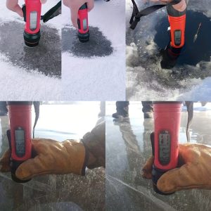 Portable Fish Finder With Sonar Ice Fishing Depth Finder, 90M Depth Digital Handheld Transducer Sensor Sonar Fishfinder Winter Fishing